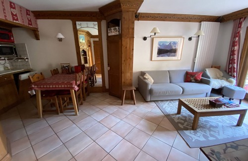 Argentiere Apartment | Appart cozy 4/6 pers in residence hotel 4 *, TB located, calm, wifi, park