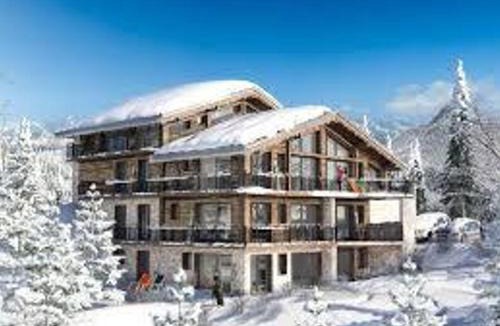 La Perriere Apartment | Appartement 12 pers. avec balcon, cheminée et wifi à La Tania - FR-1-513-17