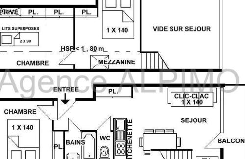 Les Saisies Apartment | Appartement 3 pièces mezzanine Les Saisies - 8 personnes - FR-1-594-45
