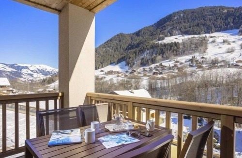 Beaufort Condo | Appartement proche des pistes avec accès piscine chauffée + spa