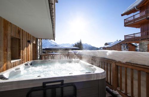 La Rosiere Apartment | Appartement spacieux proche pistes avec jacuzzi et parking - FR-1-690-13