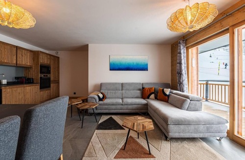 Plagne Centre Apartment | Balcony, tv, 88m², La Plagne
