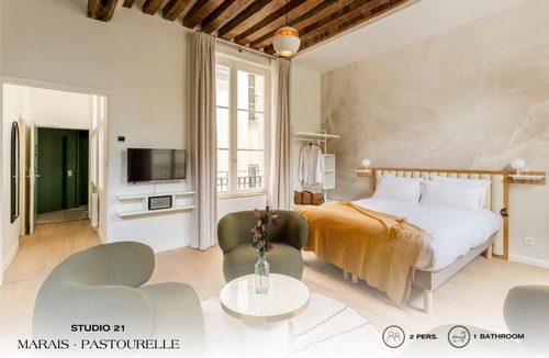 3rd Arrondissement Apartment | Beauquartier - Marais Pastourelle
