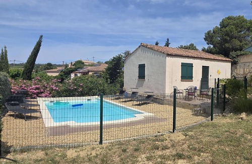 Aigne Villa | Beautiful villa with a private, fenced-in swimming pool