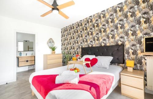 Villette - Maisons Neuves Apartment | BnGo l Le Spacieux Cocon PartDieu l parking, balcon, 4p