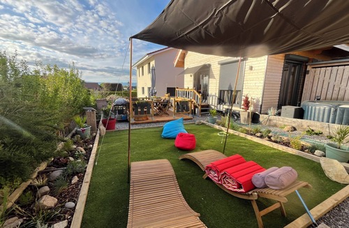 Perrignier Apartment | Brand new equipped garden studio in a beautiful region near mountains and lake