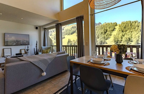 Plagne 1800 Apartment | Bright loft with parking - 4 guests