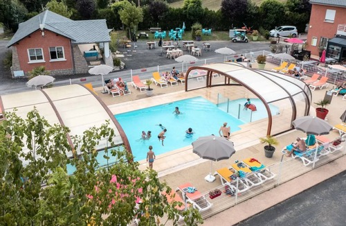 Severac-le-Chateau House | Camping les Calquieres* - Canvas bungalow 3 rooms 4 people Without sanitary facilities