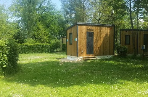 Pont-de-Poitte House | Camping Les Pêcheurs* - Bermude 3-room mobile home for 5 people with air conditioning