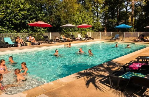 Saint-Gerons House | Camping Les Rives du lac Cantalès * - 3 Bedroom Mobile Home Cota 6 people