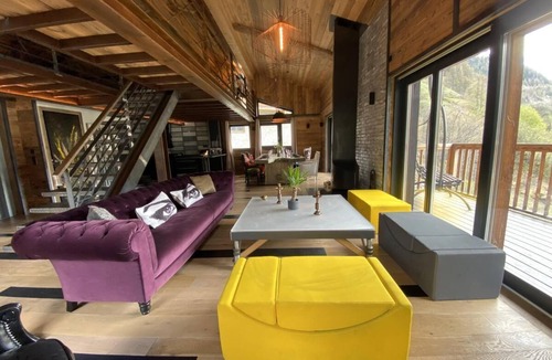 Les Brevieres Ski Chalet | Chalet, 50m from ski slopes, view mountain/street, sauna, hammam, terrace, balcony