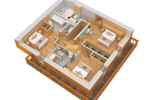 Meribel Ski Chalet | Chalet familial rénové avec sauna près des pistes - FR-1-565-10