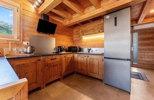 Saint-Francois-Longchamp Ski Chalet | Chalet for 14 people with a private hot tub, Alpine views, St. François Longchamp