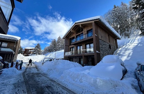 Montalbert Ski Chalet | Chalet in La Plagne Montalbert - Sleeps 12 - At the foot of the slopes - Panoramic view