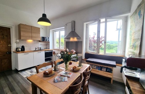 Saint-Genest-Lerpt House | Charmant appartement avec terrasse lumineuse à St-Etienne - FR-1-496-287