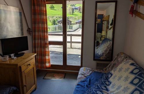 Areches Apartment | Charming Apartment in Central Arêches with Summer Pool Access
