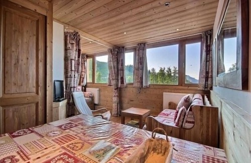 Plagne Centre Apartment | Charming renovated apartment, 4 ppl, ski-in/ski-out, close to shops