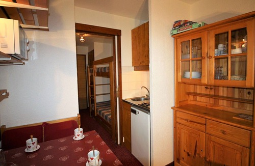 Val Claret Apartment | Classic Studio for 2 with balcony in Tignes, near slopes