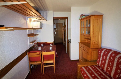 Val Claret Apartment | Classic Studio for 2 with balcony in Tignes, near slopes