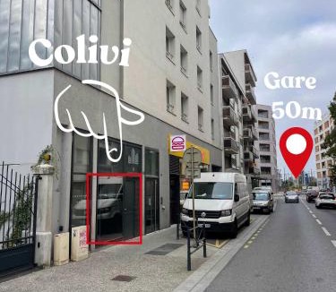 Annemasse Apartment | Colivi Studio Superieur 30m2 Gare Annemasse