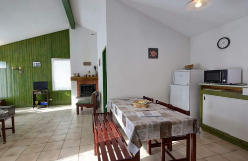 Usson-en-Forez Cottage | Comfortable chalet with fireplace and garden, pets allowed
