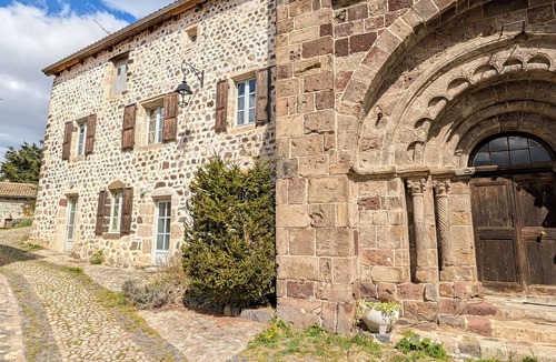 Arlempdes Cottage | Cottage for 4 with courtyard, Loire view