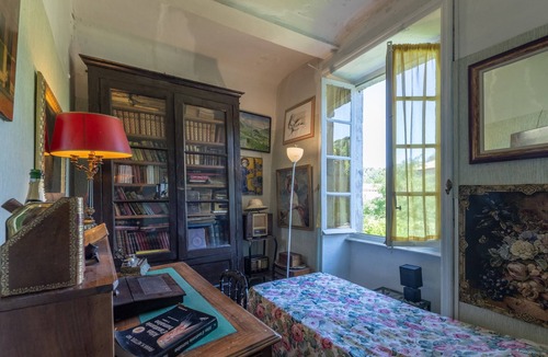 Largentiere Villa | Country House 'De Maître Du Domaine Des Lys' with Mountain View, Terrace and Wi-Fi