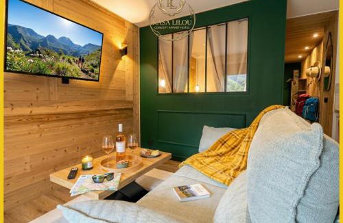 Saint-Lary-Soulan Apartment | Dolce Vita - Idéal Couple - Balcon - Calme - Randonnée & Cyclisme - Nature - Esprit Appart'hotel - Détente et Therme à proximité - OFFRE SPÉCIALE PRINTEMPS