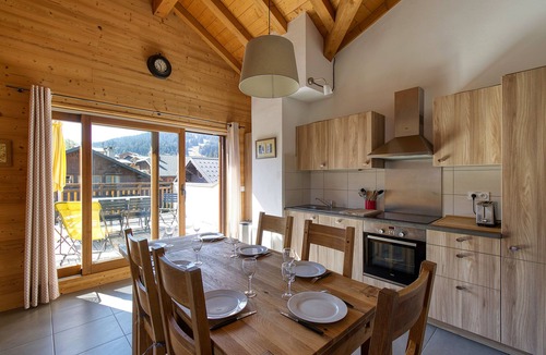 Les Gets Apartment | Duplex in Les Gets City center - 8 persons, 3 bedrooms - close to the slopes