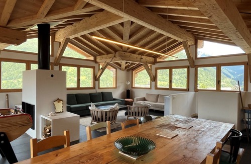 Villaroger Ski Chalet | Exceptional chalet (14pers) Panoramic view - Ski access 150m - Summer paradise