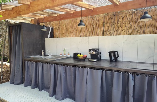 Navacelles Cabin | Glamping at Seraphin - Seminyak Pets accepted