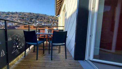 La Bresse Apartment | Grand duplex 4ch - Hypercentre - Terrasse et parking