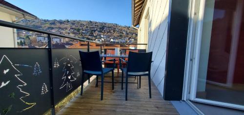 La Bresse Apartment | Grand duplex 4ch - Hypercentre - Terrasse et parking
