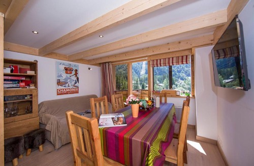 Argentiere Apartment | Grand Roc C306 from Slopes 280m, View, Parking & WiFi - Happy Rentals