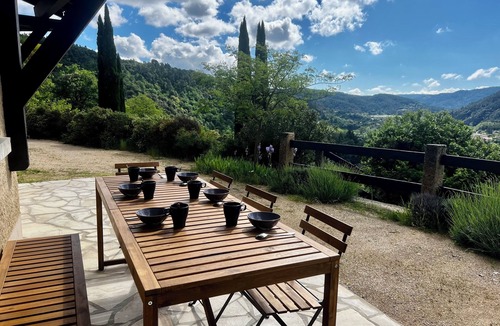 Saint-Fortunat-sur-Eyrieux House | Le Belvedère de l'Eyrieux - 6-person villa with panoramic valley view