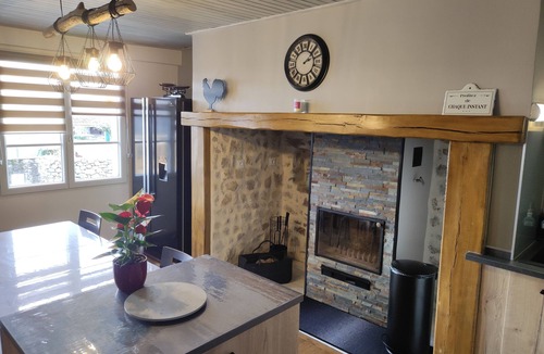 Lacapelle-del-Fraisse House | Le Gite de Louisantin 6 people clim swimming pool