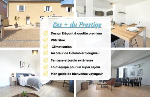 Colombier-Saugnieu Apartment | Le PRESTIGE 152 proche aéroport -gare Lyon -groupama stadium-ldlc arena