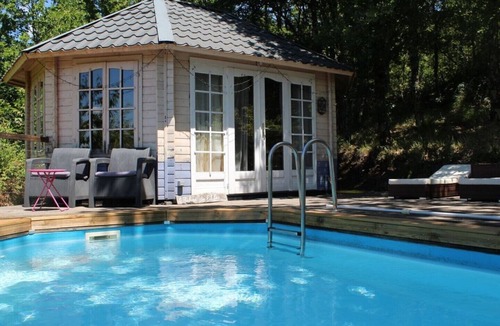 Lussas Cottage | Le Vallon des Etoiles⭐ Cottage in Ardèche - Nature, Spa, and Private Pool