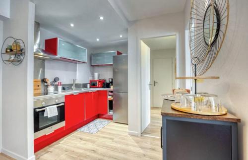 Quartier Hyper-Centre Apartment | Le VAUCANSON Hyper-centre lumineux et chaleureux T2 ,1 chambre, 2 lits