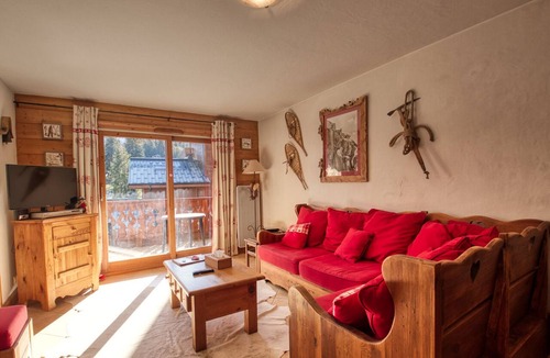 Les Esserts Apartment | Lovely 3-bed apartment, mountain decor, ski-in/ski-out