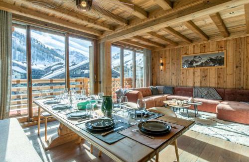 Val-d'Isere Apartment | Luxueux appartement 5 pièces avec balcons et vues, proche pistes - FR-1-694-354