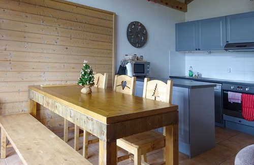 Bellentre Apartment | Luxury Chalet Apartment with stunning views of Mont Blanc and valley