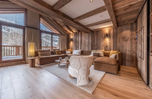 Meribel Centre Apartment | Luxury stay: sauna, hammam, home cinema, 5* concierge