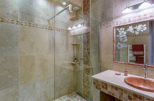 Orange Bed & Breakfast | "Marcel Pagnol" Room at La Bastide des Mereuilles with Private Terrace, Wi-Fi & AC