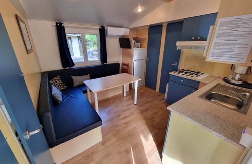 Saint-Jean-de-Valeriscle Ski Chalet | Mobile home Trigano 5 people AIR-CONDITIONED