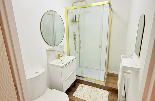 Villerest Apartment | Modern accommodation with private spa, magnificent views, close to golf course and lake