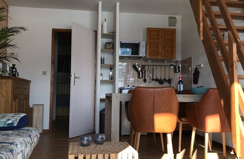 Autrans Apartment | Spacious duplex in the French Alps with south-facing balcony in a lively village