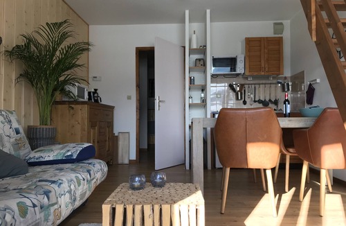 Autrans Apartment | Spacious duplex in the French Alps with south-facing balcony in a lively village