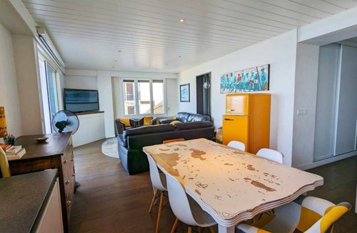 Saint-Gingolph Apartment | Spacious flat with magnificent terrace overlooking Lake Geneva.