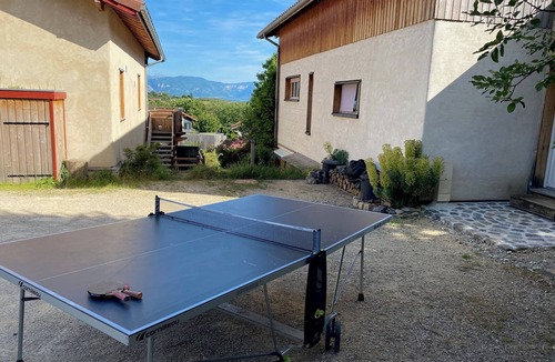 Saint-Antoine-l'Abbaye House | Straw and earth house, view of the Vercors, pets welcome